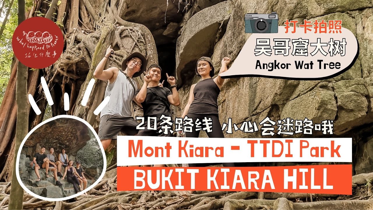 【爬山记 Bukit Kiara Hill】20条路线 小心会 #迷路 | #竹林 #吴哥窟大树 | #森林是大家的 | 美好週末行程#MontKiara - #TTDI - #CommonMan