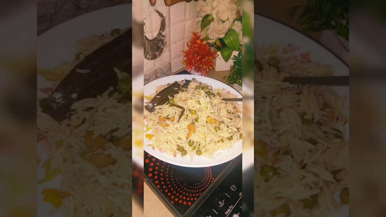 मटर पुलाव रेसिपी😋#vairal#shorts#trendingvideo#recipe#trending#shortvideo#vairalvideo