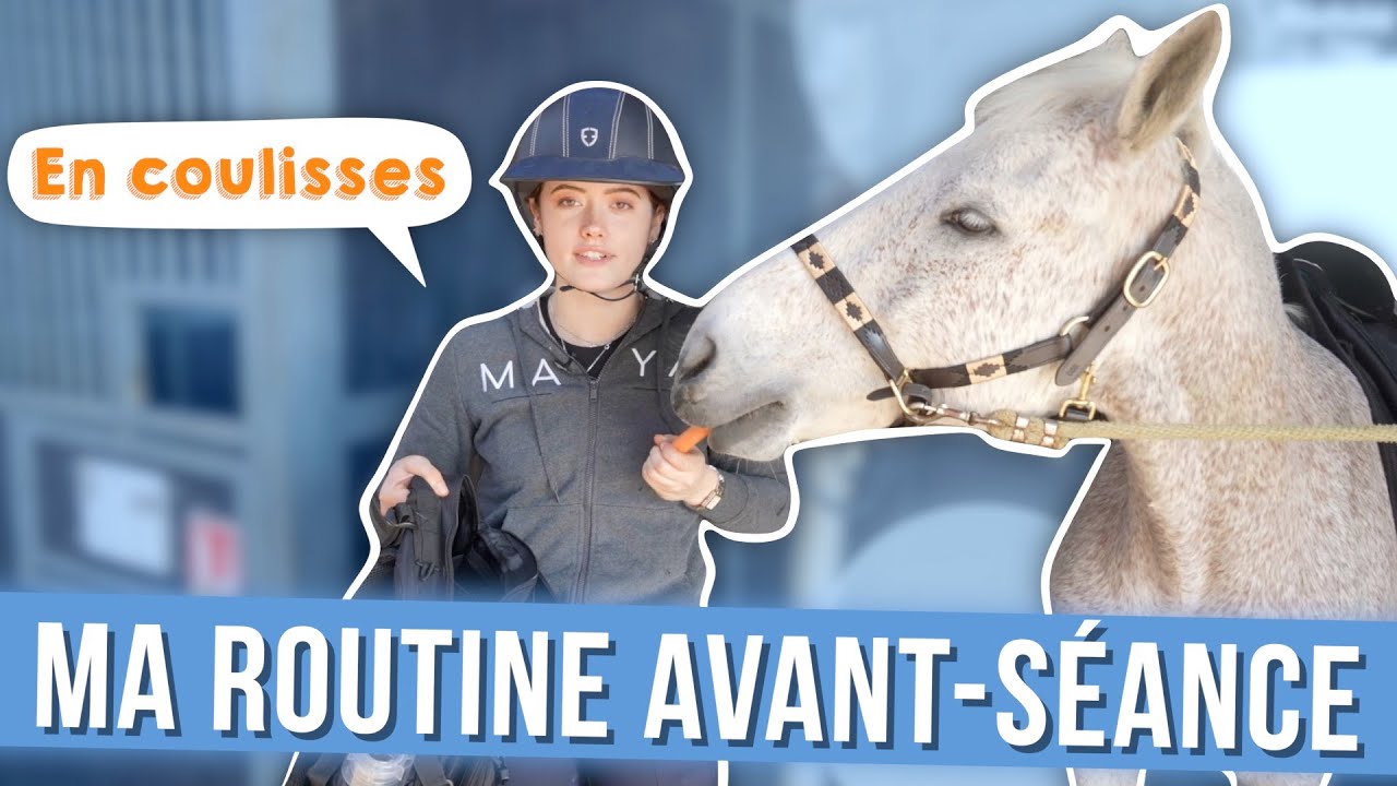 MA (VRAIE) ROUTINE AUX ÉCURIES 🧡