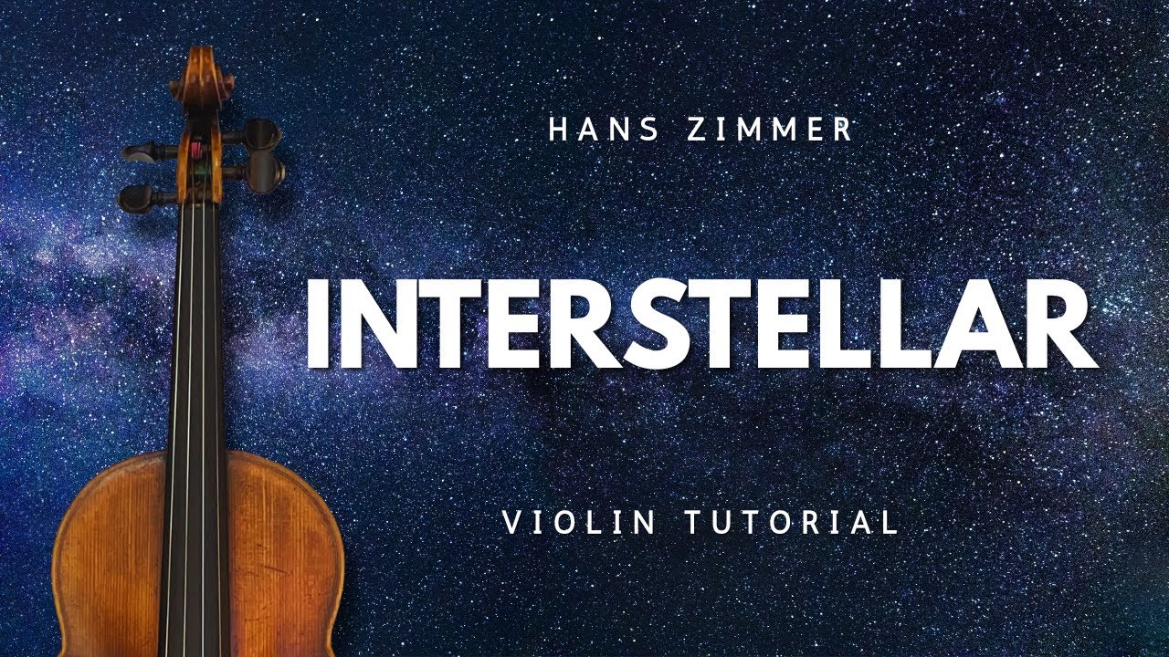 Interstellar (Cornfield Chase) | Arranged for Solo Violin 🎻 With Scrolling Tab Tutorial