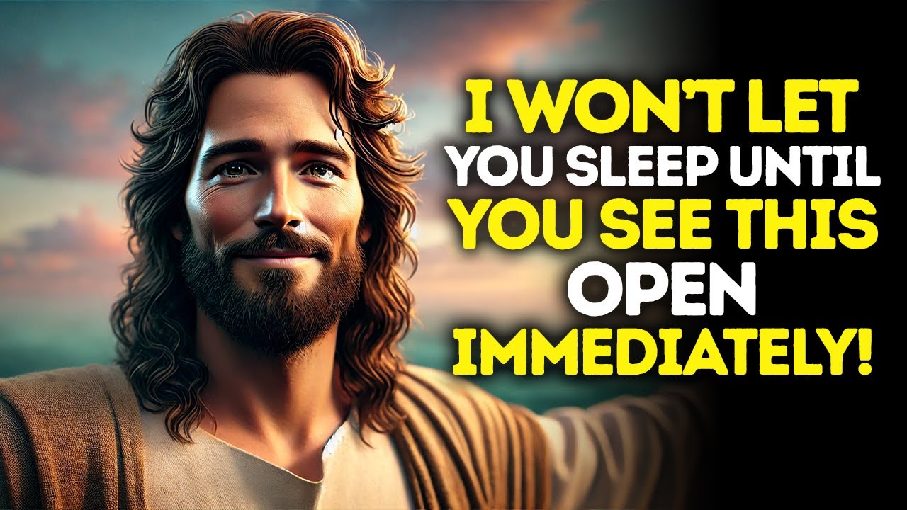 God Says: I Will NOT Let You SLEEP Until You SEE This TODAY | God Message Today | Gods Message Now