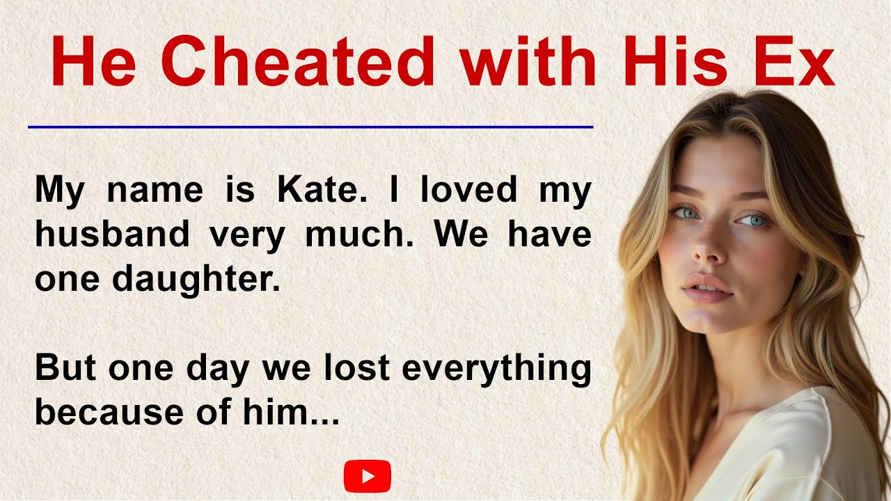 My Husband Cheated with His Ex ✅ Emotional English Story for Listening (A1_A2 Level) ✅