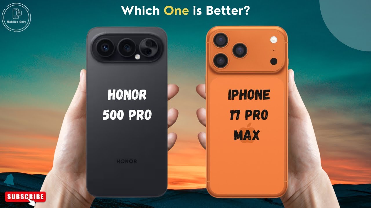 Honor 500 Pro vs IPhone 17 Pro Max