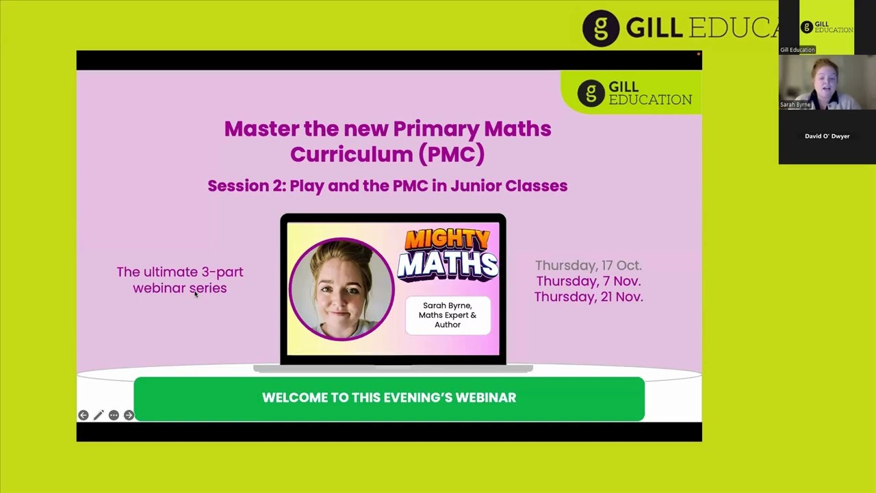 Master the Primary Maths Curriculum Webinar 2 | 2024