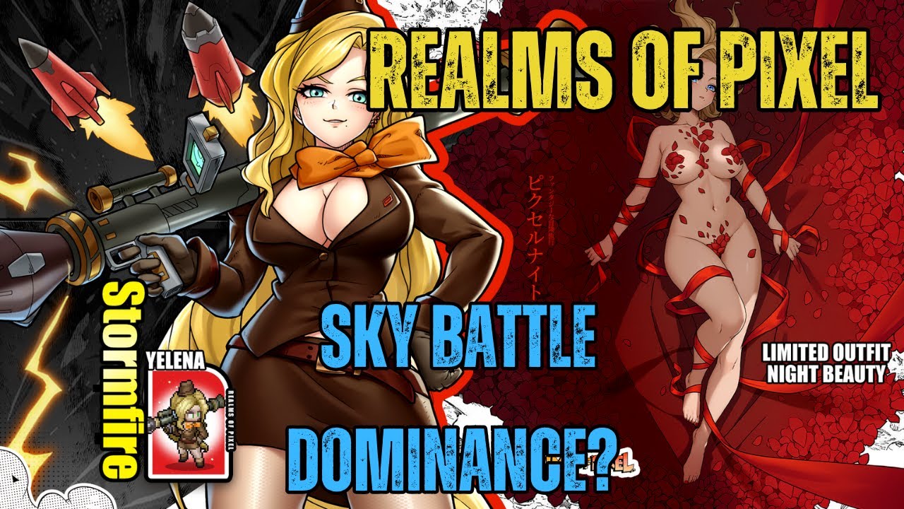[Realms of Pixel] 1st Yelena Sky Battle Dominance? #realmsofpixel #idlerpg