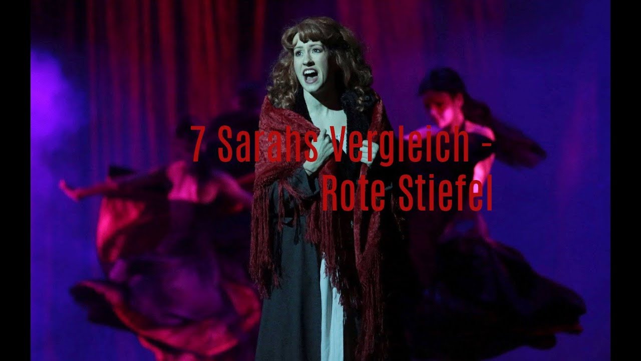 7 Sarahs Vergleich - Rote Stiefel