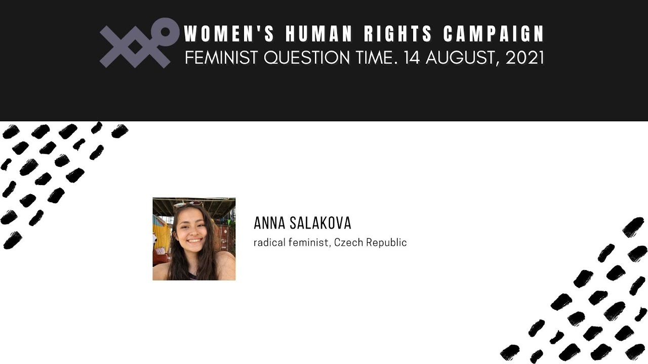 Implications of Czech Republic's recent government strategy to replace sex w/ gender: Anna Salakova
