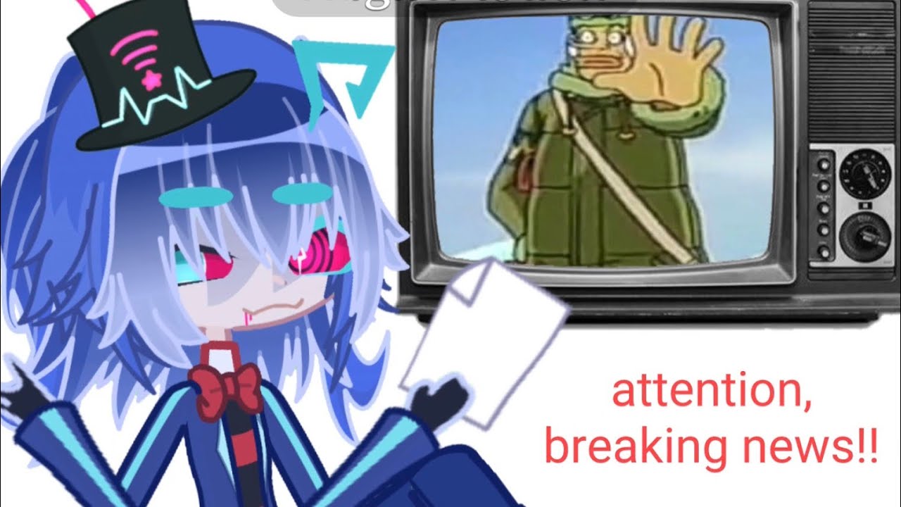 ATTENTION, BREAKING NEWS 🌀‼️ &mdash; Hazbin hotel x Gacha animation