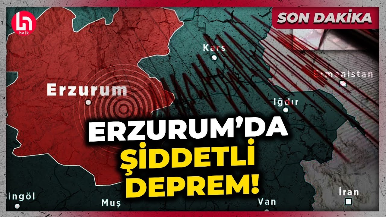 SON DAKİKA! ERZURUM SALLANDI! AFAD büyüklüğünü açıkladı; çevre illerde büyük panik!