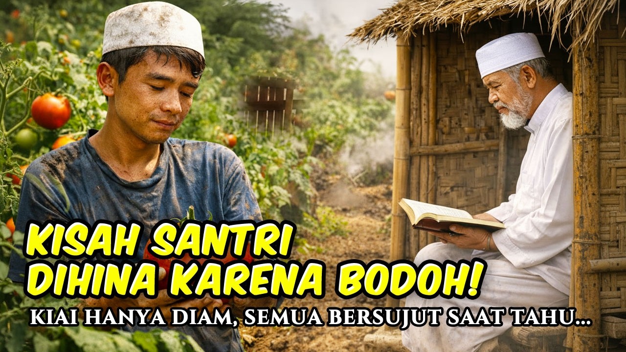 DIANGGAP SANTRI PALING BODOH! Kebun Tomatnya Justru Menyelamatkan Desa Saat Semua Ladang Mati