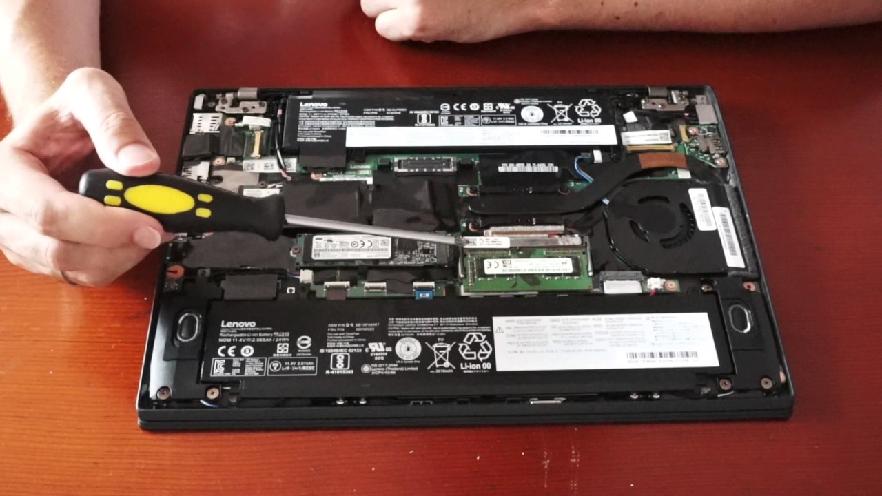Разберите и загляните внутрь Lenovo ThinkPad T470s