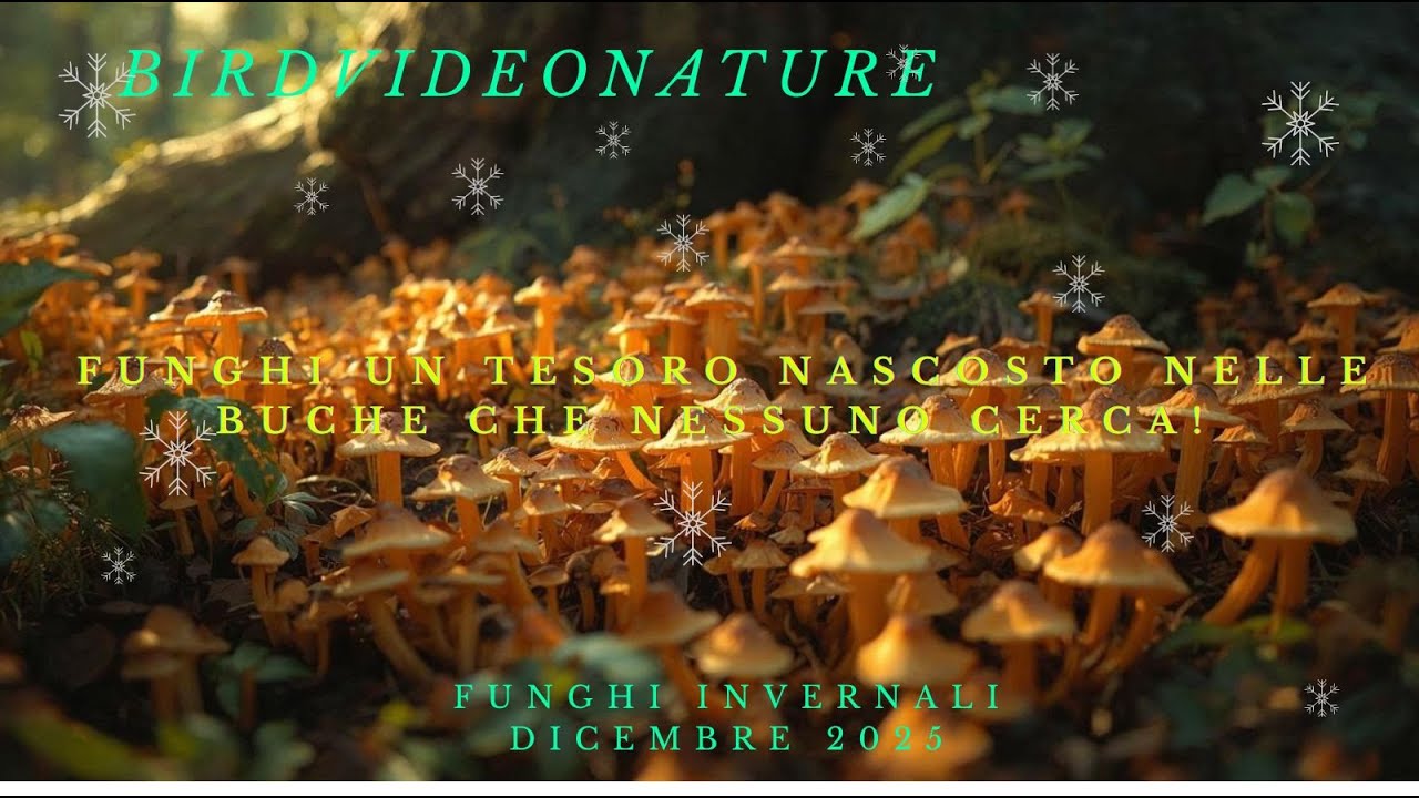 IL SEGRETO dei Funghi🍄di Dicembre 2025: Un Tesoro Nascosto nelle buche  Nessuno li cerca!