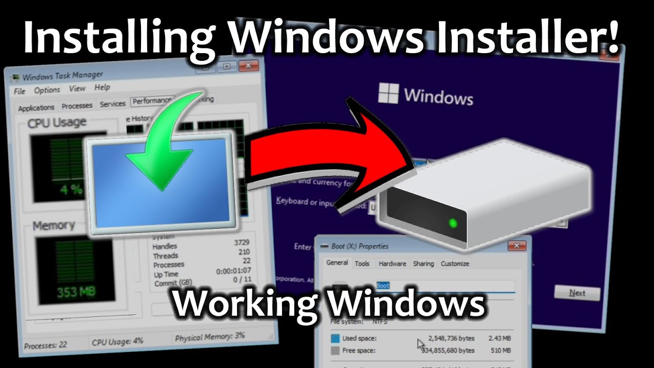 Installing Windows Installer