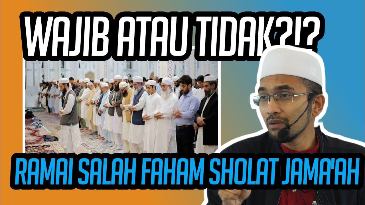 WAJIB ATAU TIDAK?!? RAMAI SALAH PAHAM TENTANG SHOLAT BERJAMA'AH || DR RORA