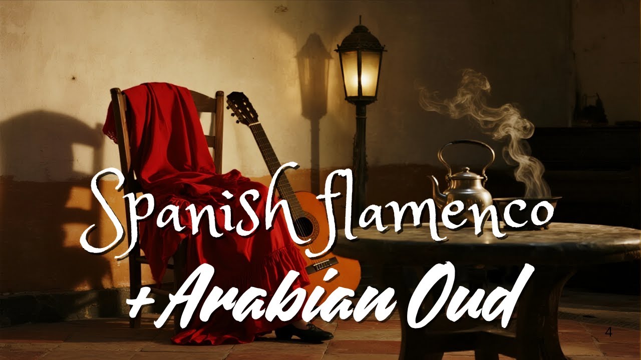 Best Relaxing Andalusian Guitar & Oud Fusion - Chill Flamenco Instrumental for Work & Study