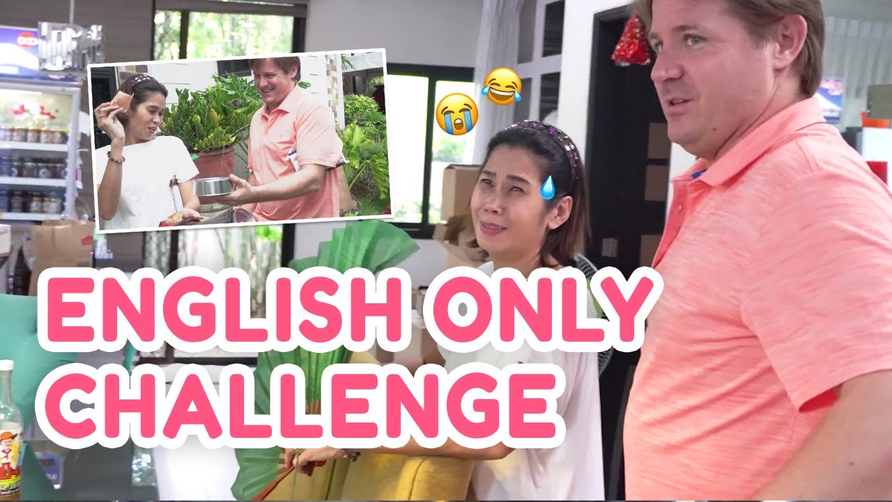 ENGLISH ONLY CHALLENGE (20 PESOS KADA TAGALOG!) | PokLee Cooking