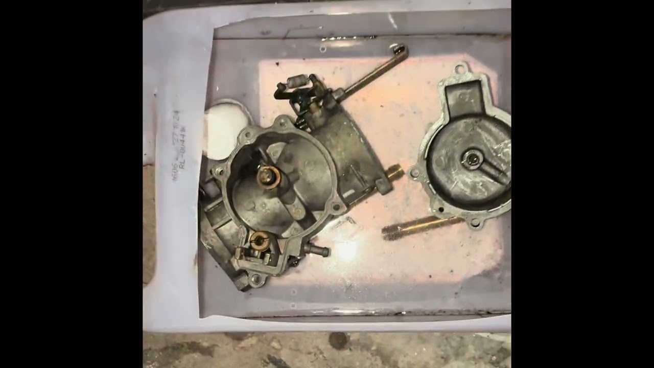 Vintage Johnson Evinrude Carburetor Rebuild Tips Big Twin 35 HP 1957