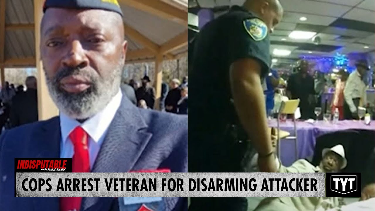 Police Arrest Black Veteran For Bravely Disarming Attacker