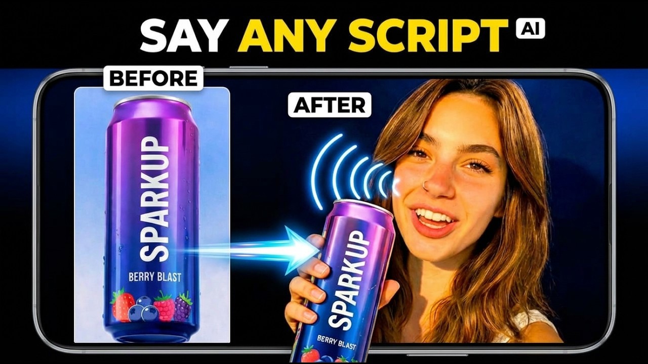 Make Realistic Talking UGC Ads Without Creators (Write any Script, AI Films It)