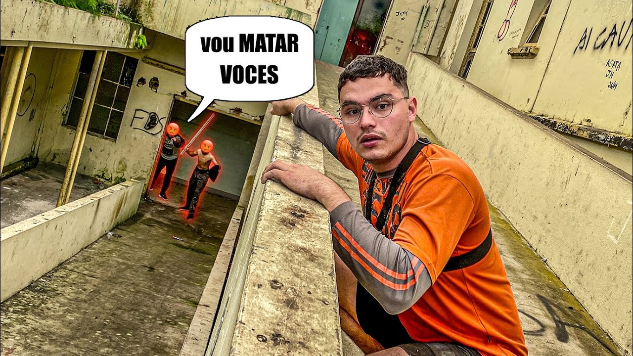 FUGA dos N&Oacute;IA no HOSPITAL ABANDONADO parkour aben&ccedil;oado