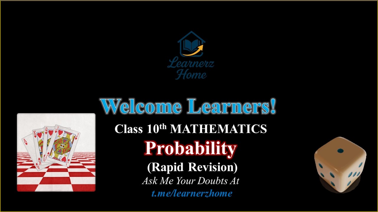#AskYour10thDoubts 16: Cards, Coins & Dice: Master Probability | Class 10 Maths