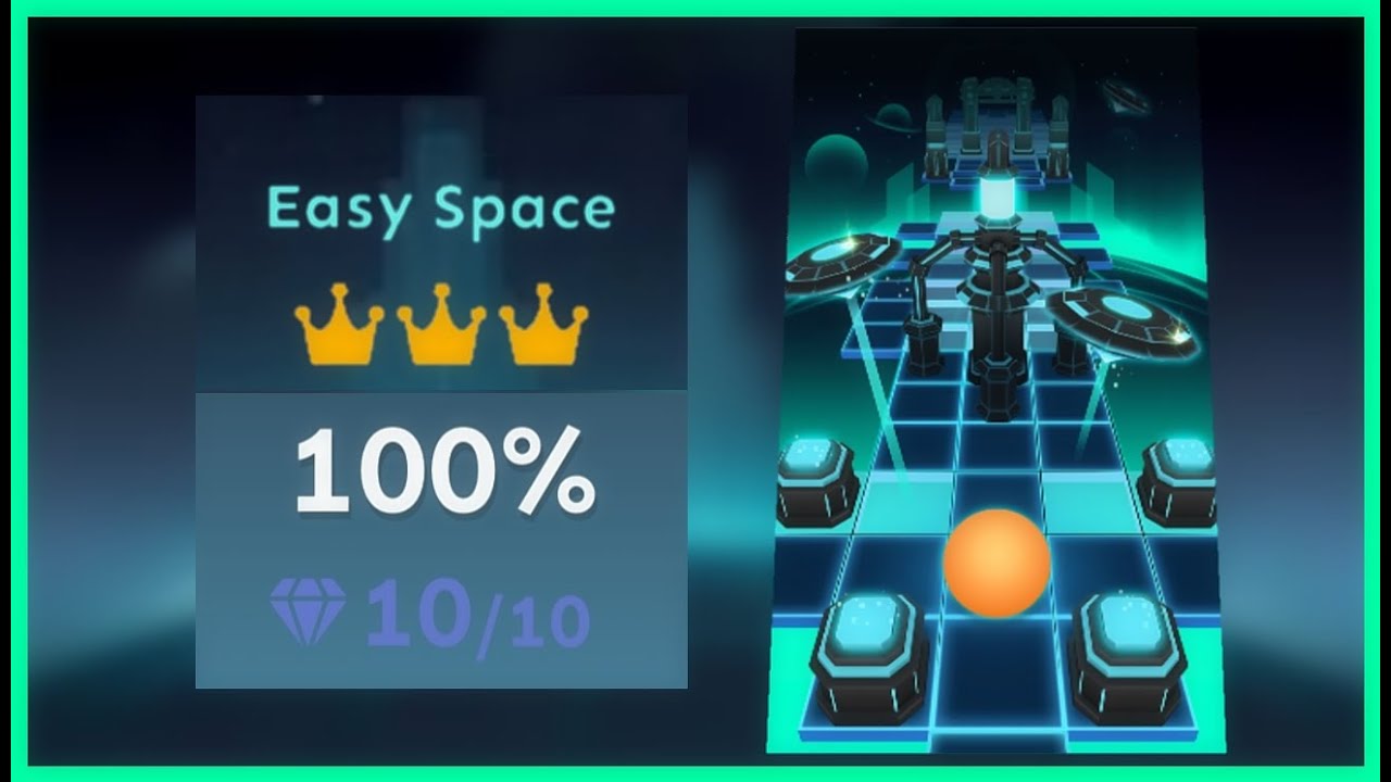 Rolling Sky Edit - Deep Space Easy | ★★★