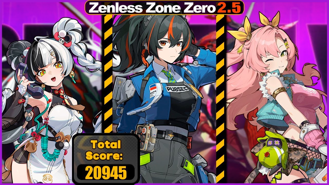 Deadly Assault: The Defiler. M0 Zhu Yuan W/ Nicole + Dialyn / Zenless Zone Zero 2.5