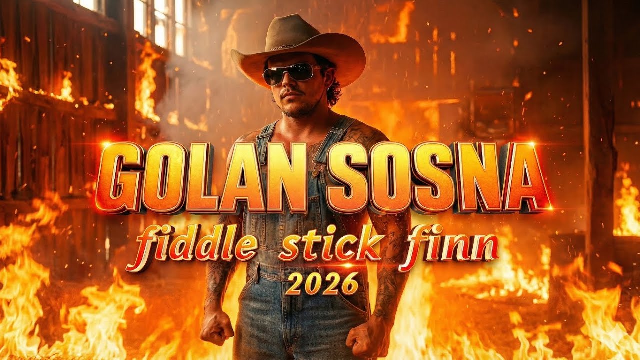Fiddle Stick Finn - Golan Sosna | Original AI Country-Rock Anthem (Official AI Music Video)