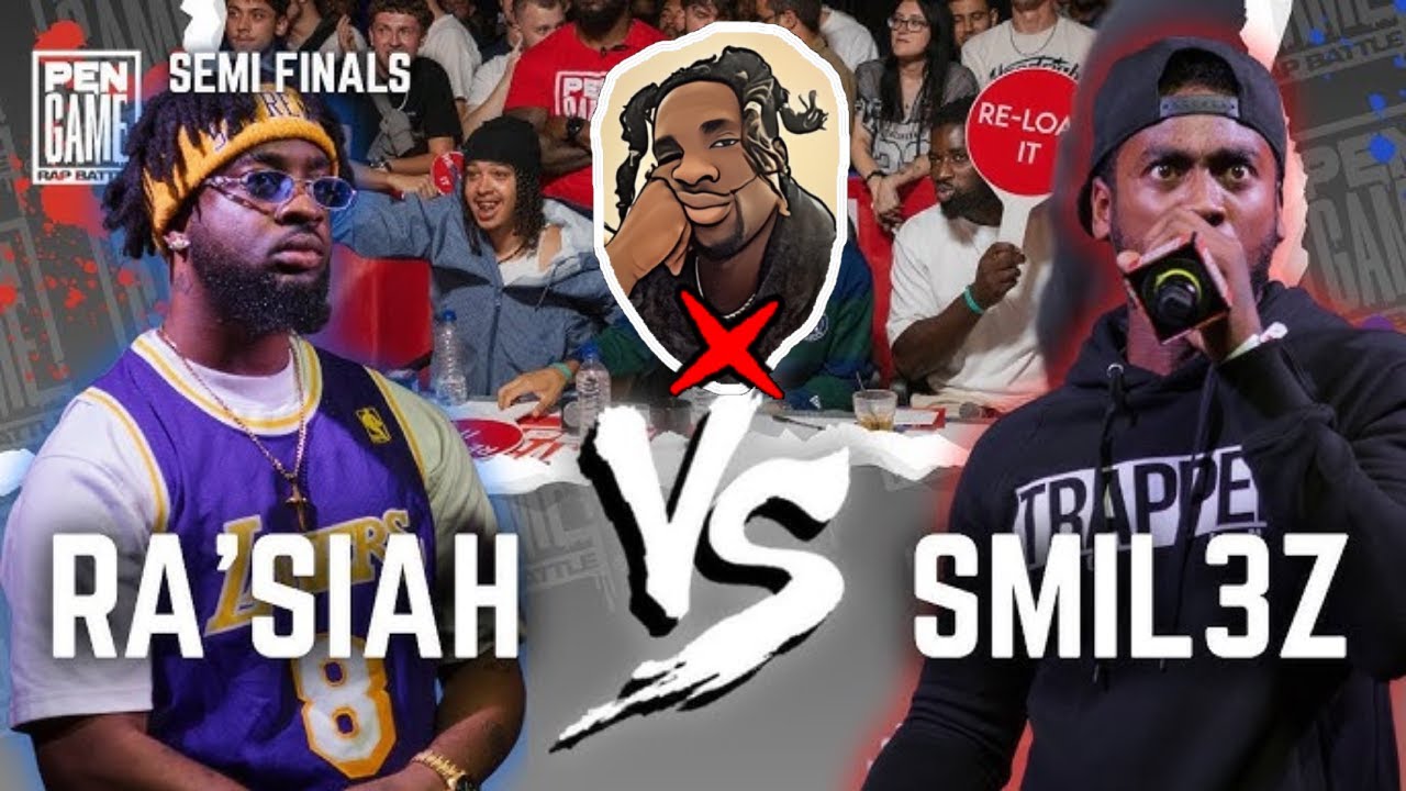 RA'SIAH vs SMIL3Z | PenGame Rap Battle 2025 PLUGGEDIN REACTION VIDEO!