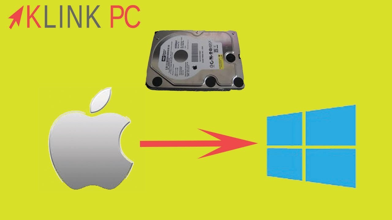 Transférer ses données Mac iOS vers un PC Windows
