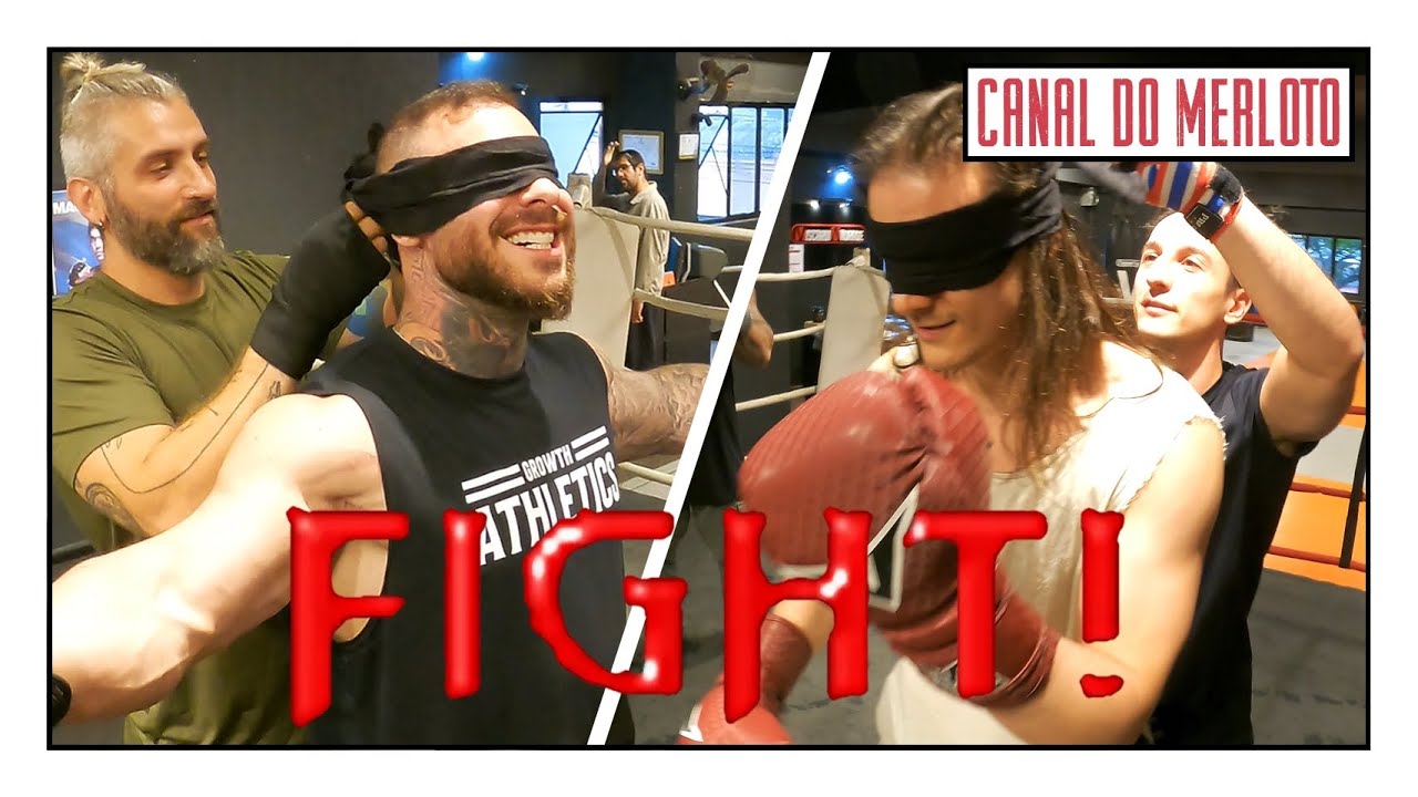 MERLOTO VS LEO STRONDA: BOXE COM OLHOS VENDADOS | CLUBE DA LUTA