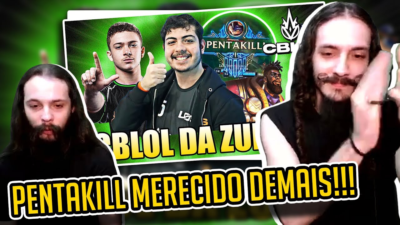 MAIOR 1V9 da HISTÓRIA e PENTAKILL do SUPER CLEBER - CBLOL DA ZUEIRA | Bronziocre | [REACT]