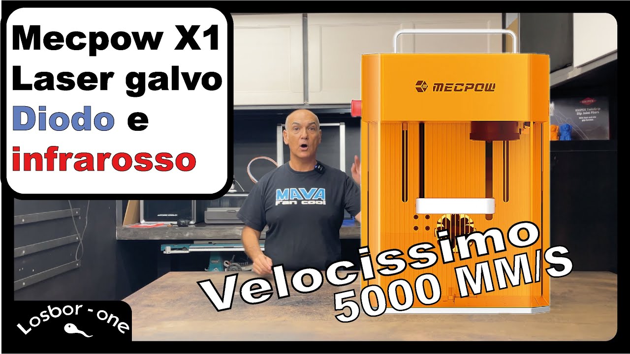 Mecpow x1 il laser velocissimo 2 in 1 IR e Diodo