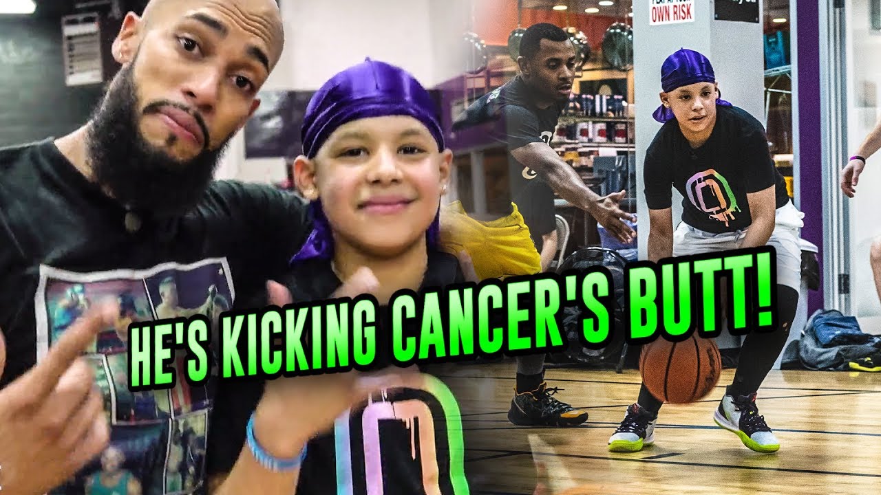 “This Is A Dream Come True!” Ryan Has Cancer But That Doesn’t Stop Him From BALLING OUT 🤩