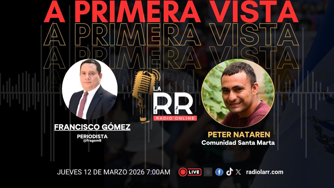 A Primera Vista con Peter Nataren, Comunidad Santa Marta. 12-03-2026