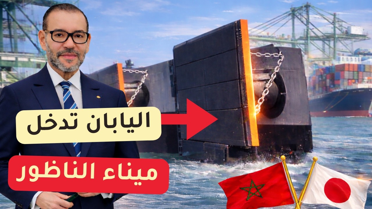 شركة يابانية تدخل ميناء الناظور… مشروع ضخم قد يغير اقتصاد الشرق المغربي