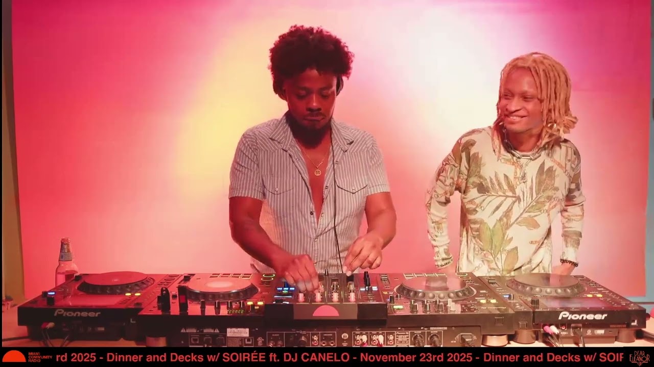 Dinner and Decks w/ SOIRÉE ft. DJ CANELO | MCR DJ Set (11/23/25) | Season 8
