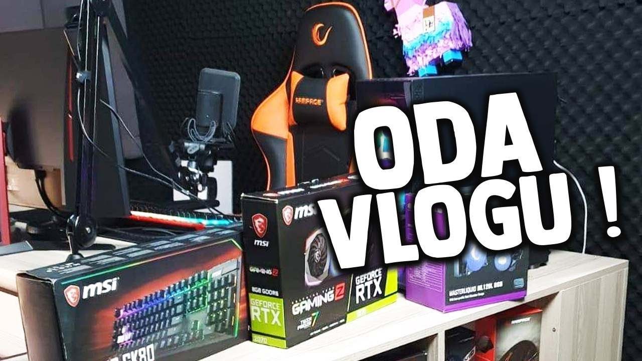 YENİ ODA VE EKİPMAN VLOG / OYUN FATİH'İ