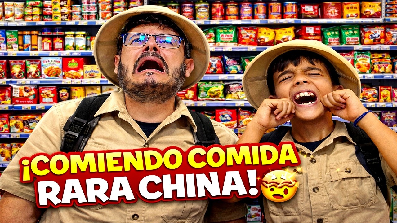 🥵 Desafío EXTREMO: Comer TODO lo MÁS RARO de CHINA 🇨🇳 y esto pasó… 🫣🔥