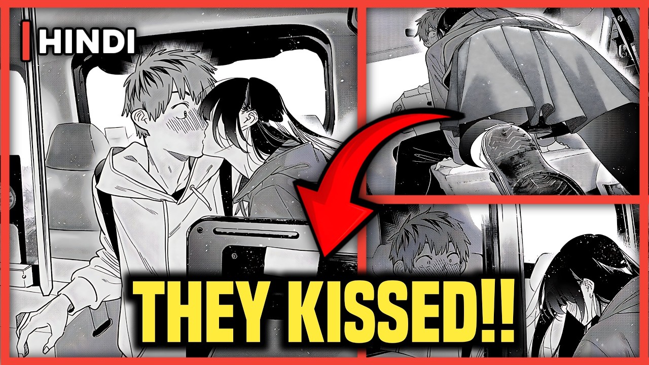 Rent-A-Girlfriend Chapter 385 Explained in hindi | THEY KISSED😉