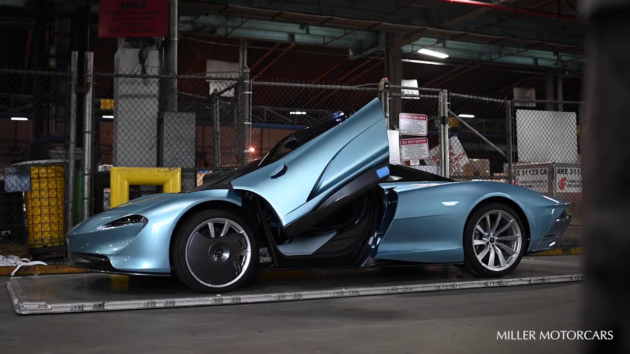 NEW!!! FIRST MCLAREN SPEEDTAIL DELIVERY IN THE US!