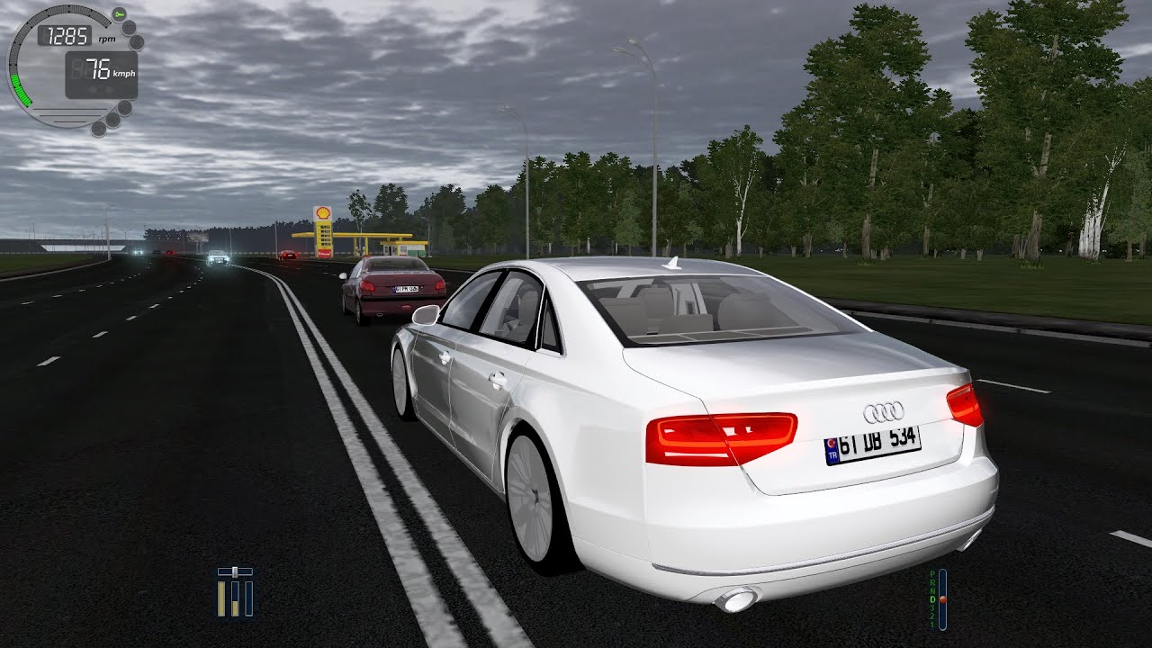 City Car Driving 1.5.0 Audi A8 4.2L FSI Quattro TrackIR Pro [1080p]