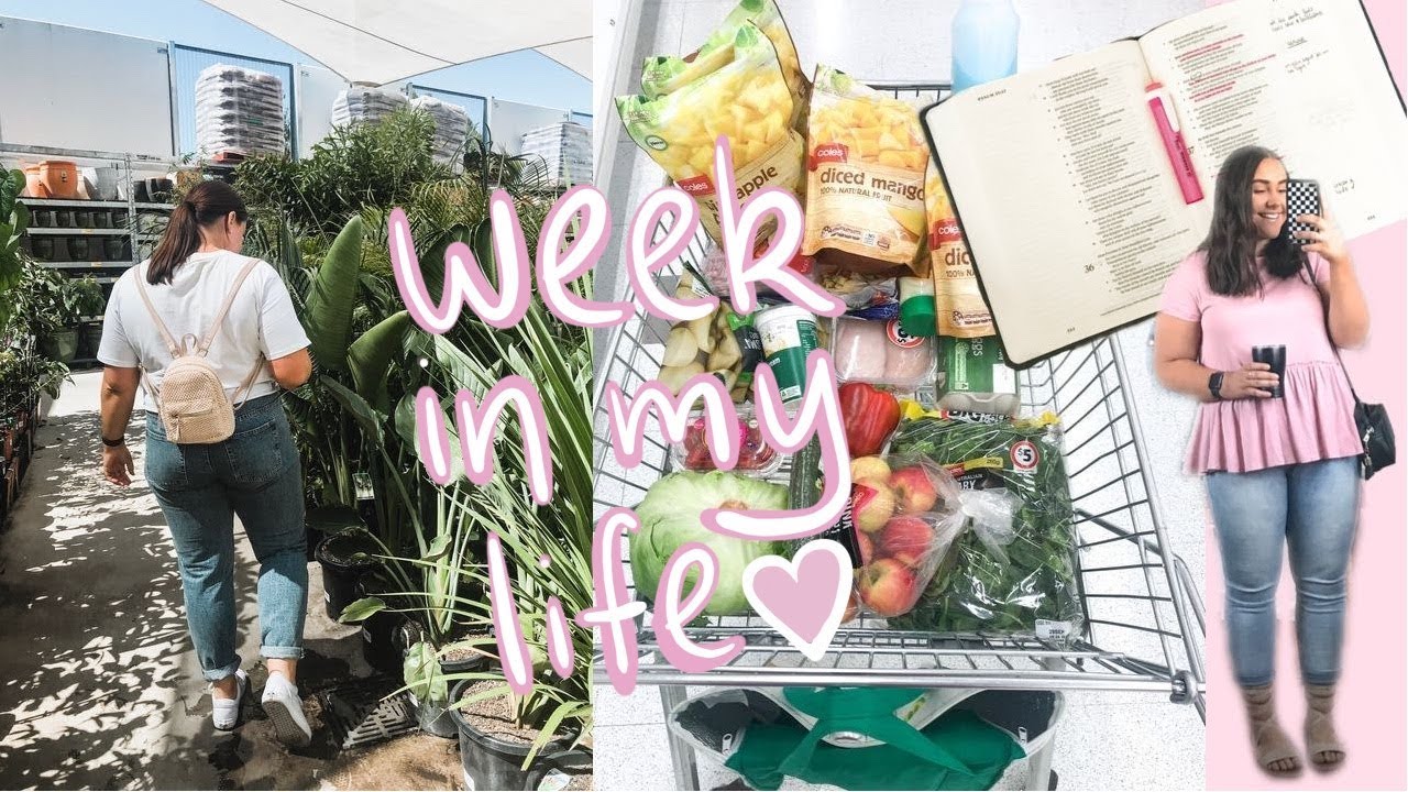 week in my life - grocery haul + opening packages! 🌸 Georgia Richards
