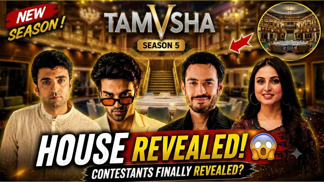 🔥Tamasha Season 5 New House Looks INSANE! Contestants Finally Revealed 🚨