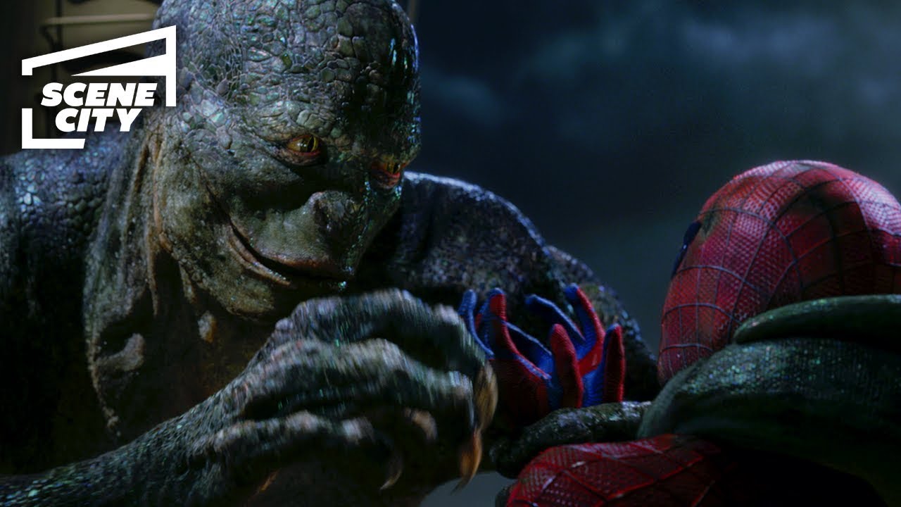 El Sorprendente Hombre-Araña: Hombre Araña vs Lagarto (ESCENA HD PELÍCULA)