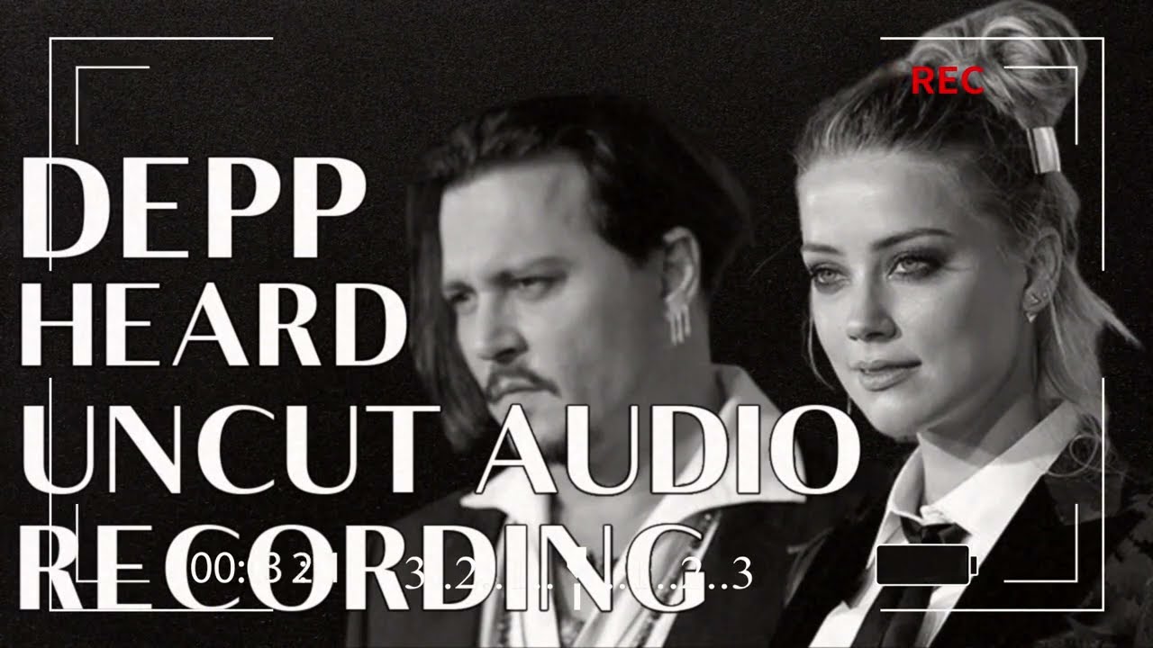 JOHNNY DEPP AMBER HEARD RAW UNCUT AUDIO-SAN FRANCISCO Post RO