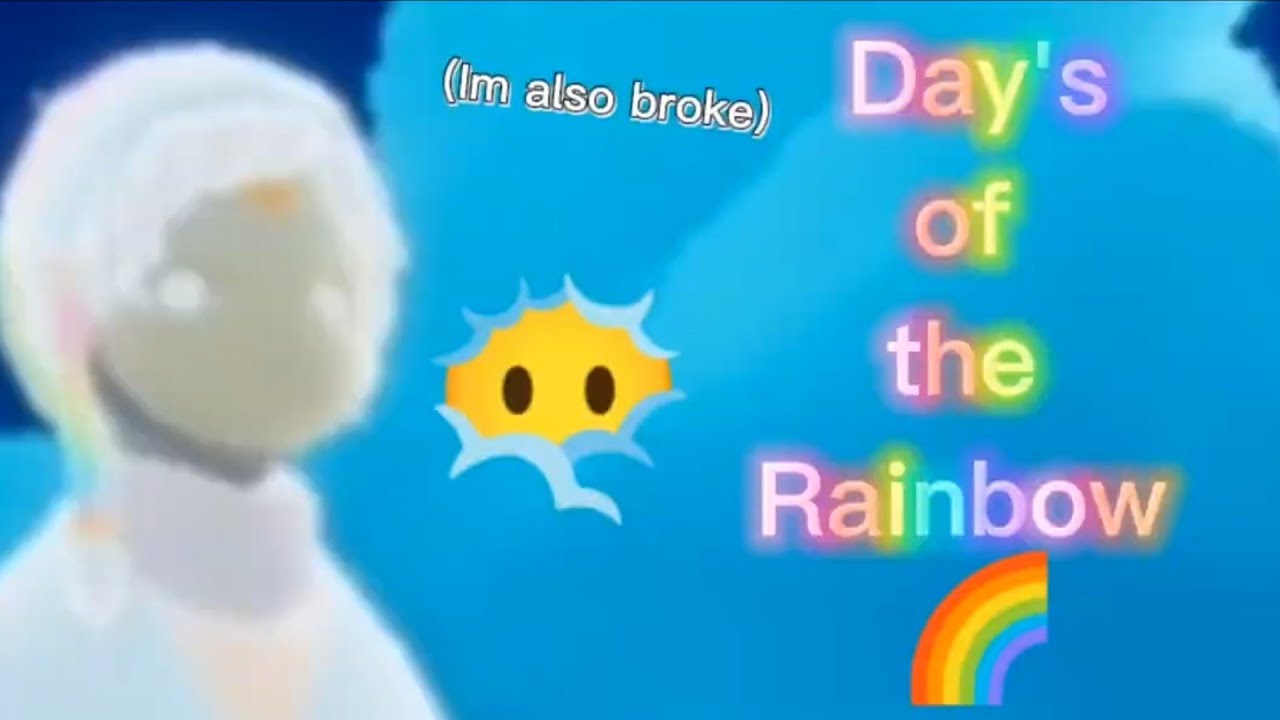 Days of Rainbow: I get the rainbow cape!