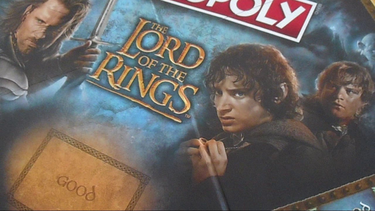 Lord of the rings Monopoly Trilogy Edition -review-