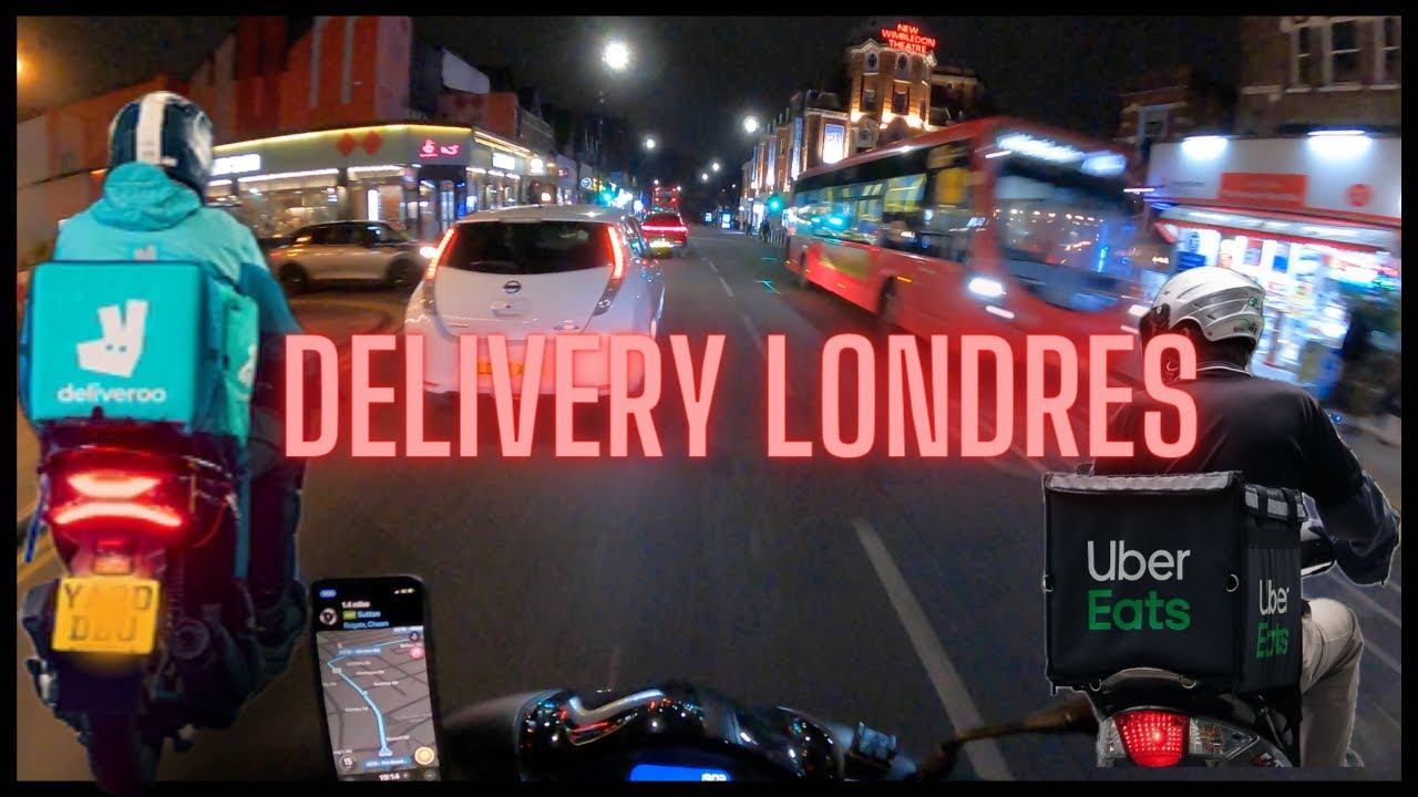 DIA DE MUITO CAOS NO DELIVERY EM LONDRES | TRABALHO NO SÁBADO COMO MOTOBOY NO REINO UNIDO