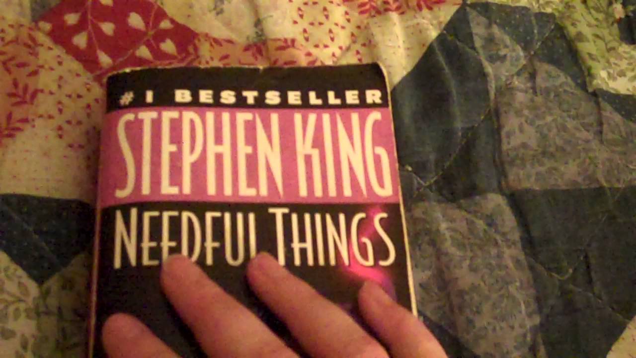 Stephen King's Needful Things book review *whisper asmr*